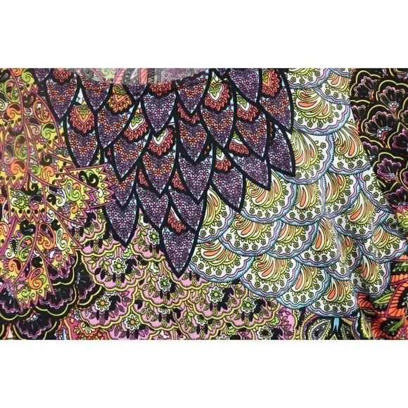 MSK Belled Sleeve Paisley Dress-Medium-Silky-Flowy - Picture 5 of 10